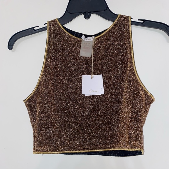 OSEREE Lumiere Crop Top Size S - Picture 1 of 12
